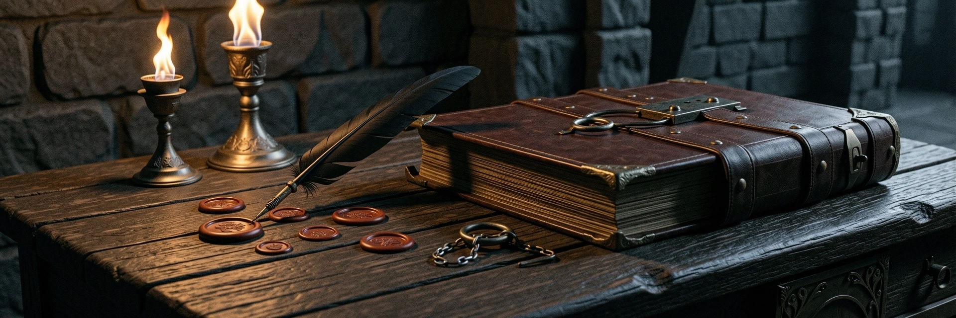 Ancient Library Background